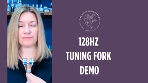 128HZ Tuning Fork Demo