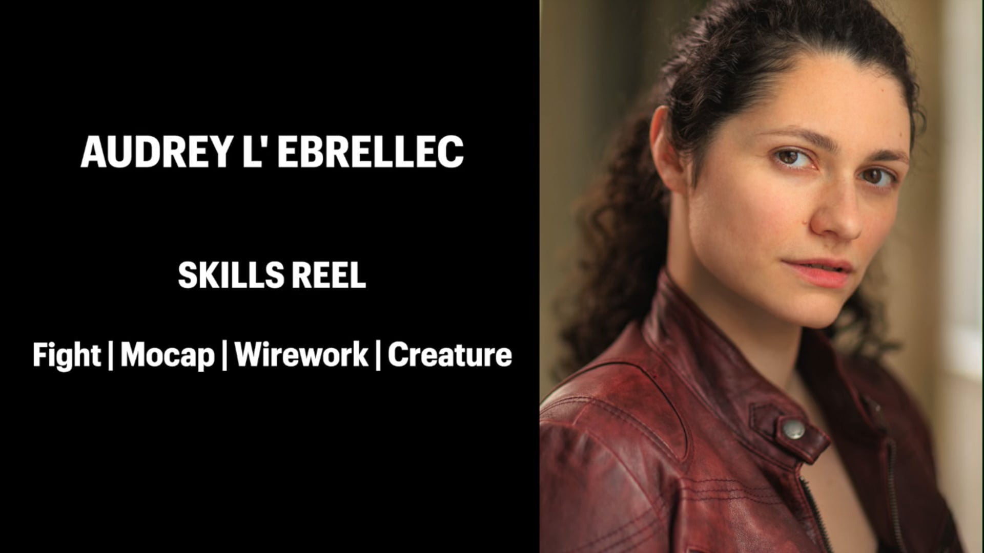 Skills Reel - Mocap, Fight & Wirework