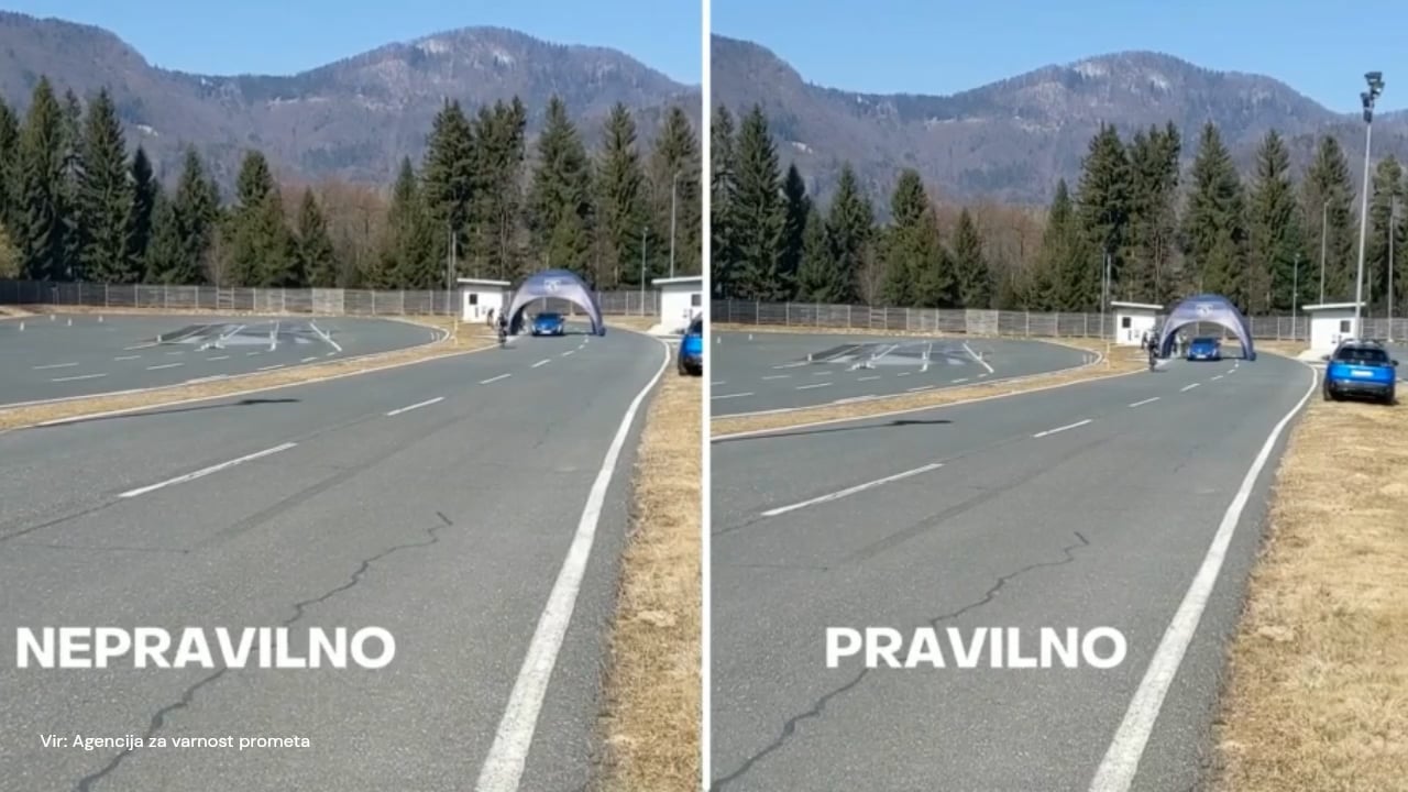 Ali kolesarji lahko vozijo 'vštric'? Še poznate vsa pravila?