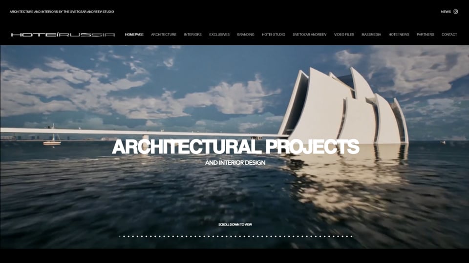 ВИДЕОЗАСТАВКА Архитектурной Студии Светозара Андреева / VIDEO INTRO Of The Svetozar Andreev Architecture Studio.