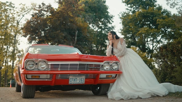Still from Ravneet & Ahsan next day edit by Happy Soul Films, Toronto wedding videographers