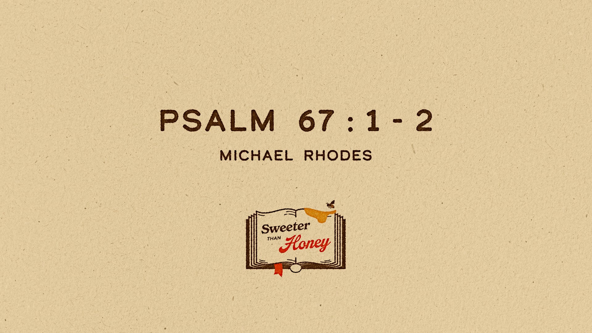 Psalm 67:1-2