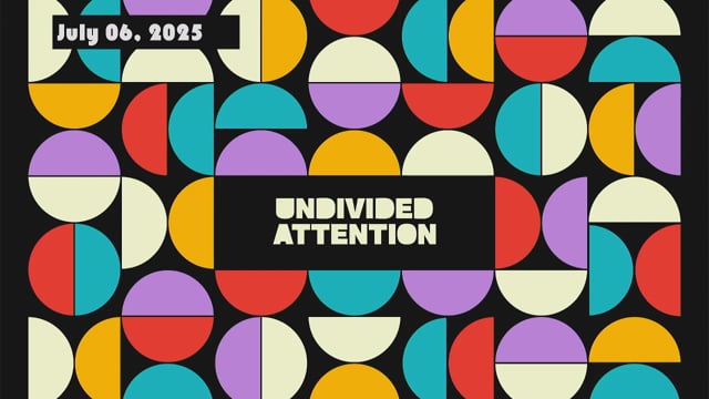 Pentecost 4: July 6, 2025, Contemporary Service