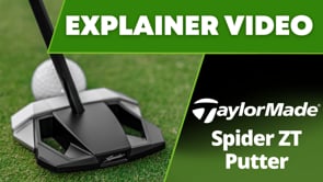 TaylorMade Spider ZT Putter Explained