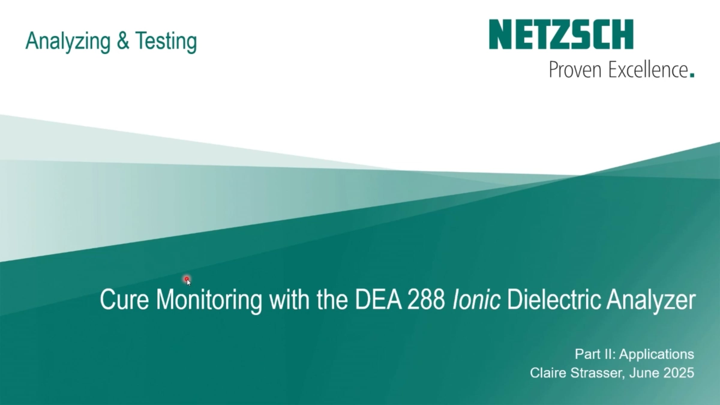 Cure Monitoring by Means of Dielectric Analysis (DEA) | Part 2 ...