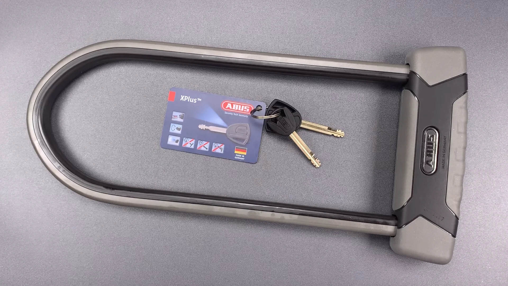 ABUS GRANIT X-PLUS SAFER LOCKER ELECTRIC BIKE LOCK