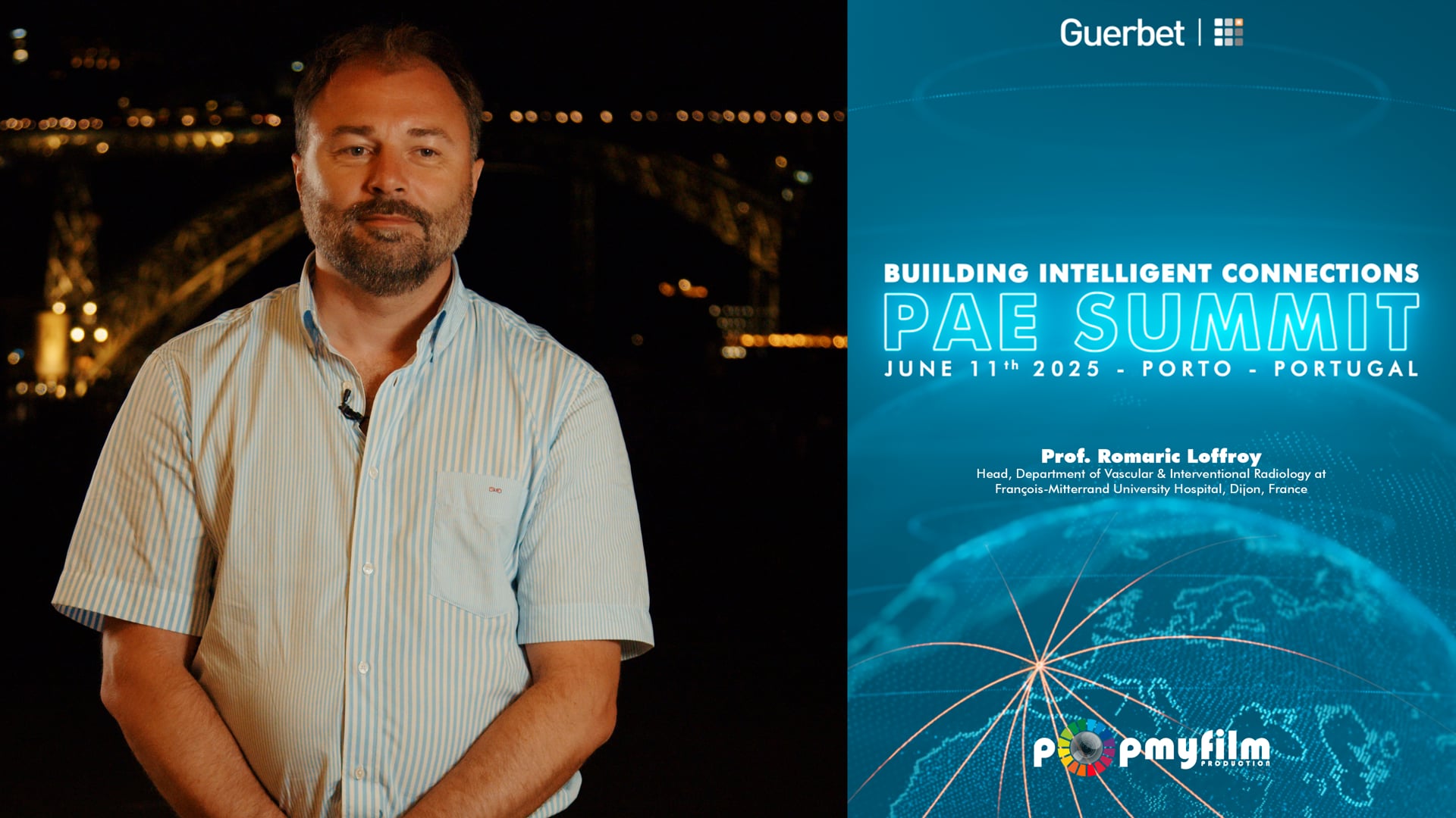 Prof. Romaric Loffroy - Head, Dept. of Vascular & Interventional Radiology at François-Mitterrand University Hospital, Dijon, FR