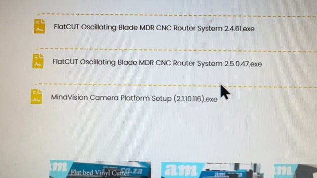 Upgrade and Parameters Export Import for MDR CNC Router Based FlatCUT Oscillating Blade Cutters