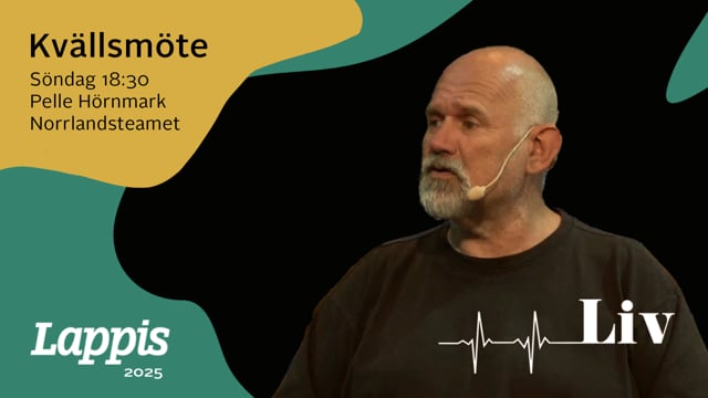Pelle Hörnmark | Öppningsmöte 29 juni | Lappis 2025