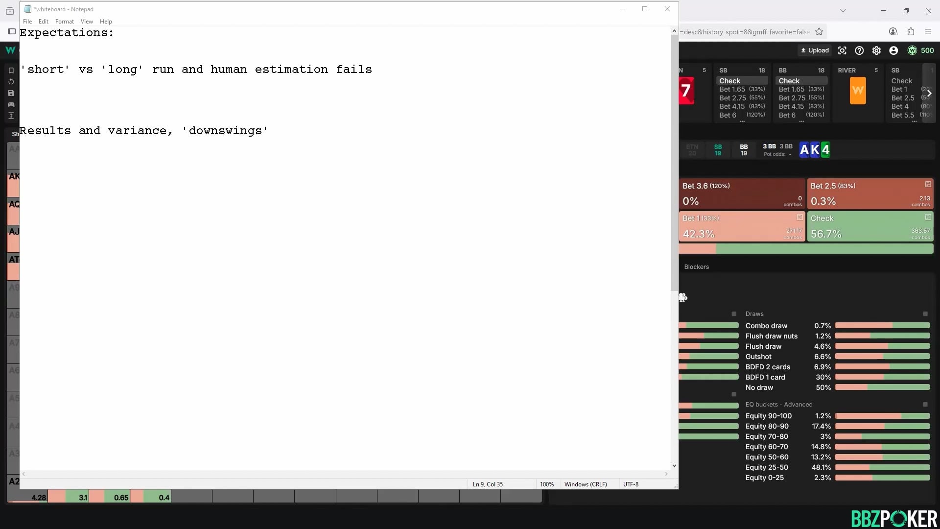 Managing “Downswings” + Blind vs Blind Spot – Mental Game