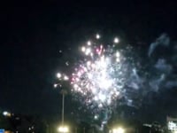 رصد لأجواء الاحتفالات في ساحة الأمويين في مدينة دمشق بمناسبة إطلاق الهوية البصرية الجديدة