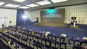 كلمة  مدير فريق تطوير الهوية البصرية وسيم قدورة خلال مراسم إطلاق الهوية البصرية السورية الجديدة