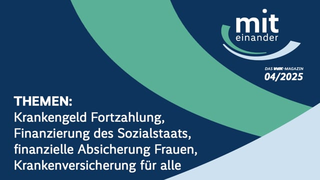 Miteinander – Das TV-Magazin des VdK | Ausgabe April 2025