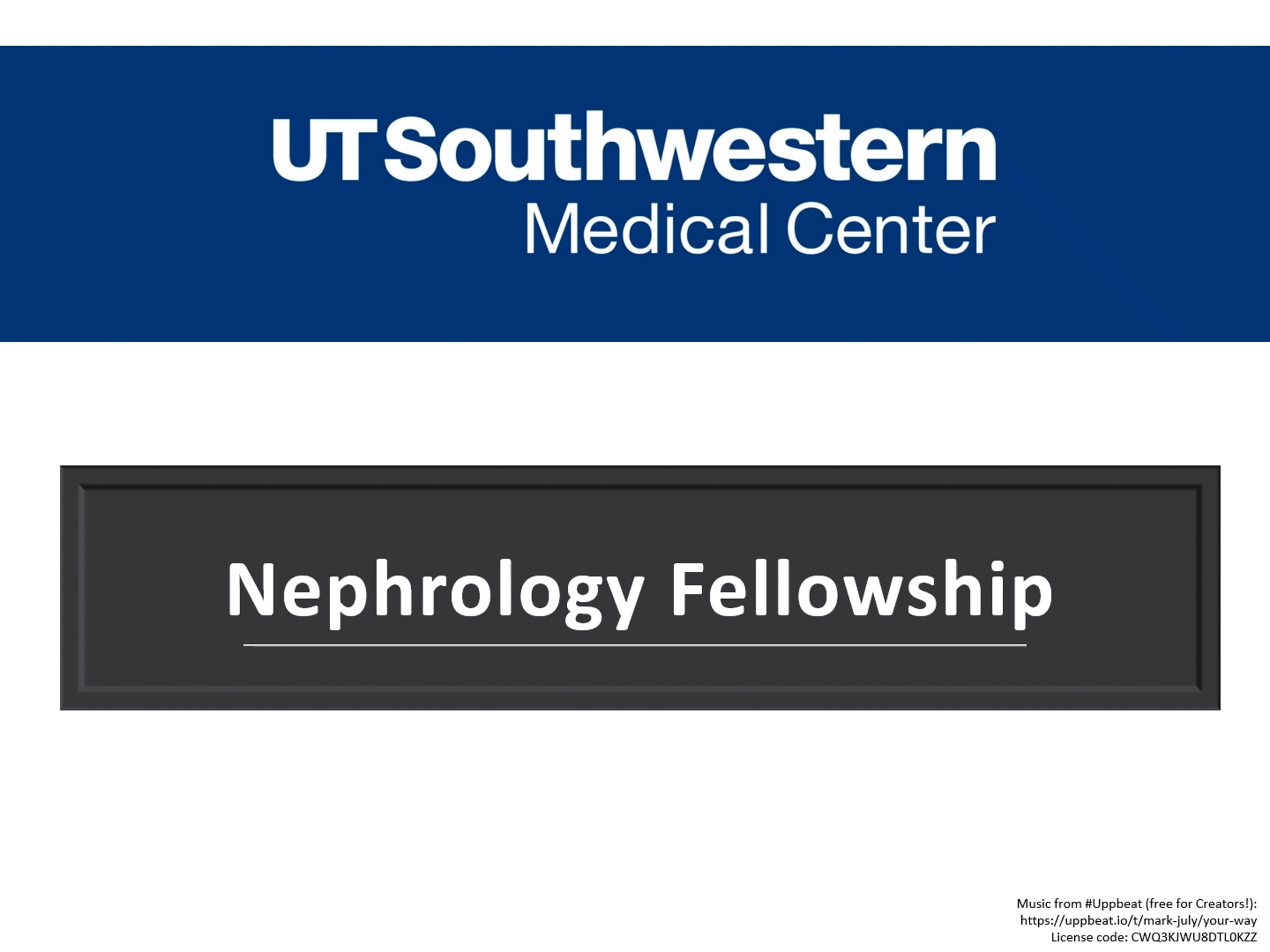 UTSW Renal Fellowship Website 2026 | Videos & Movies on Vimeo