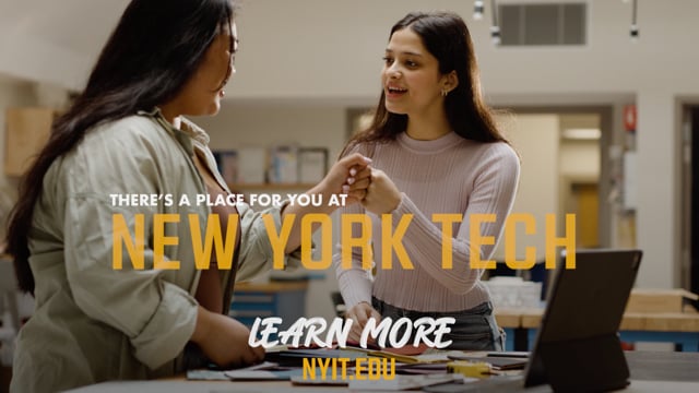 NYIT Fall 2025 Campaign – Tech Tales - Anushka & Tiffany
