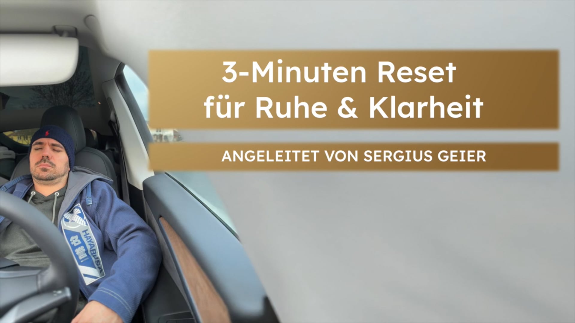 3-Minuten Reset mit 432 Hz Sound