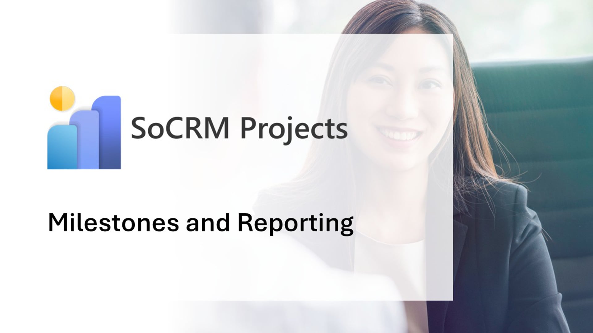 SoCRM Projects - Milestones and Reporting