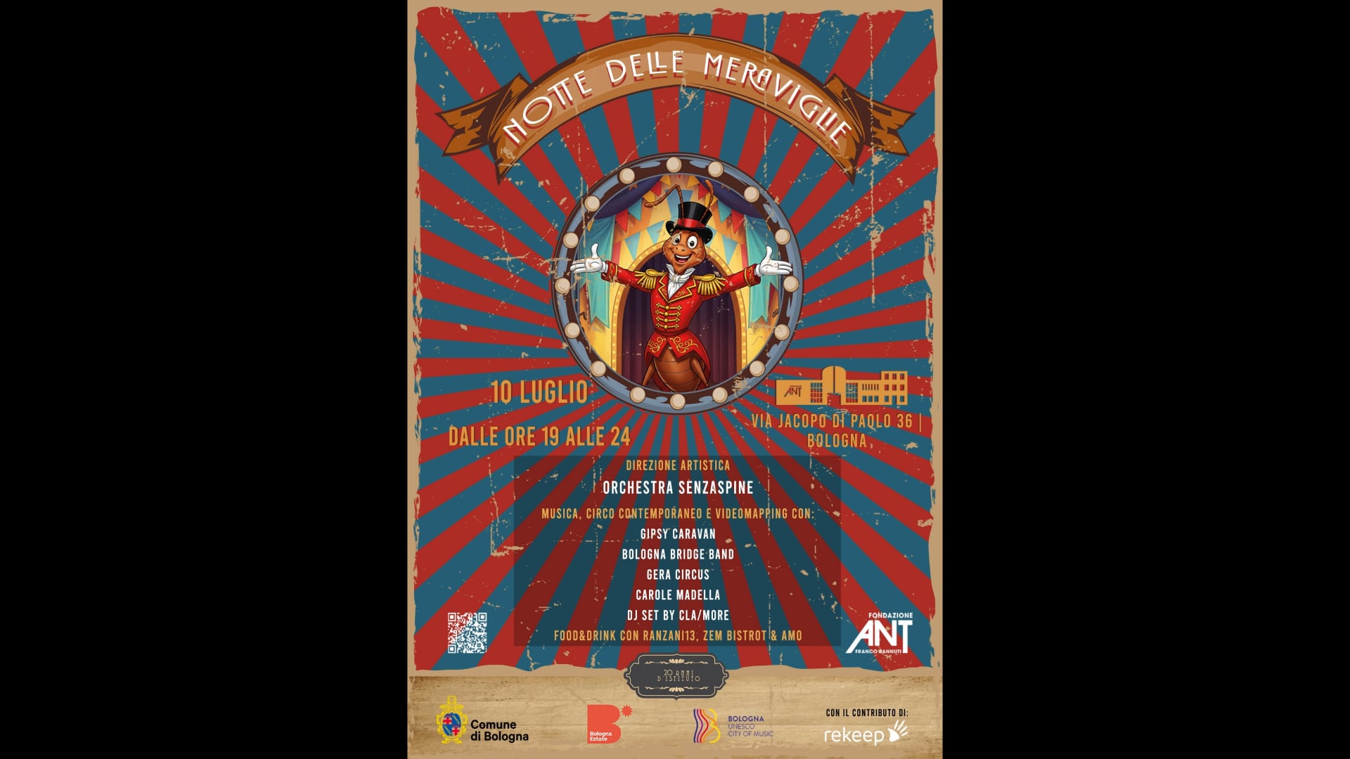 La “Notte delle Meraviglie”: ANT festeggia i 20 anni della sede di Via Jacopo di Paolo