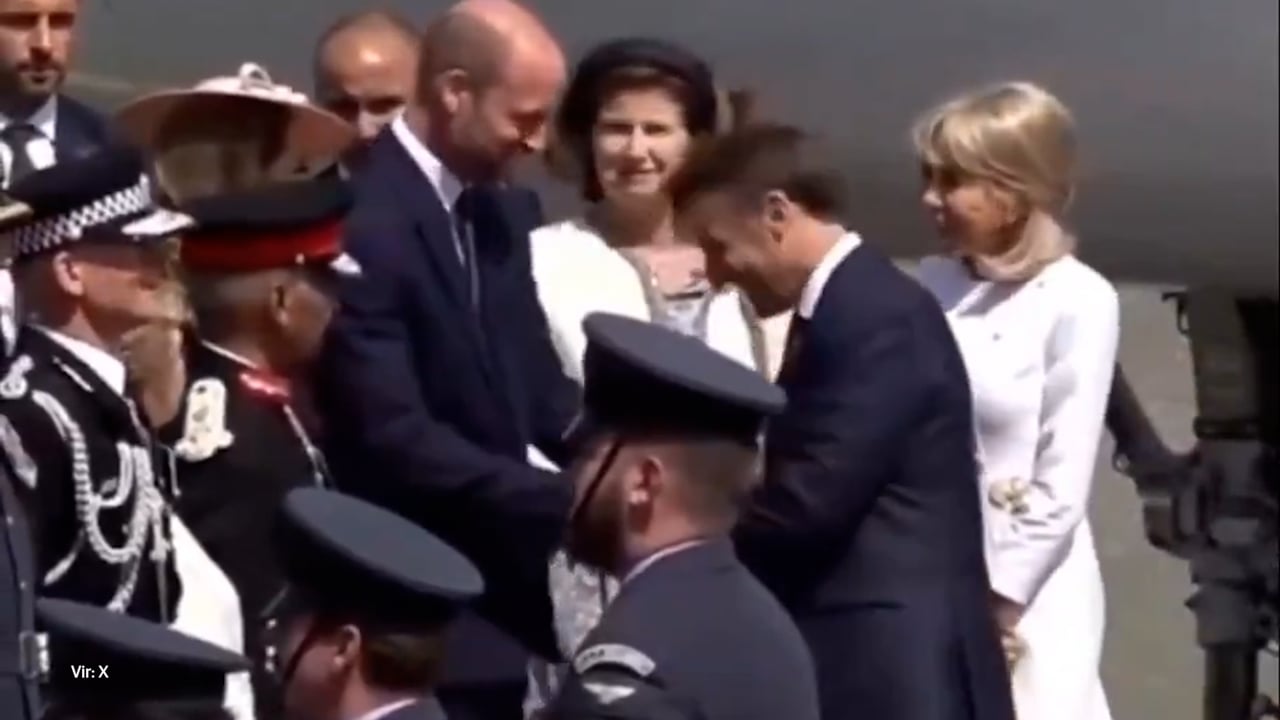 Novi posnetki: kaj se dogaja med Macronom in ženo Brigitte?