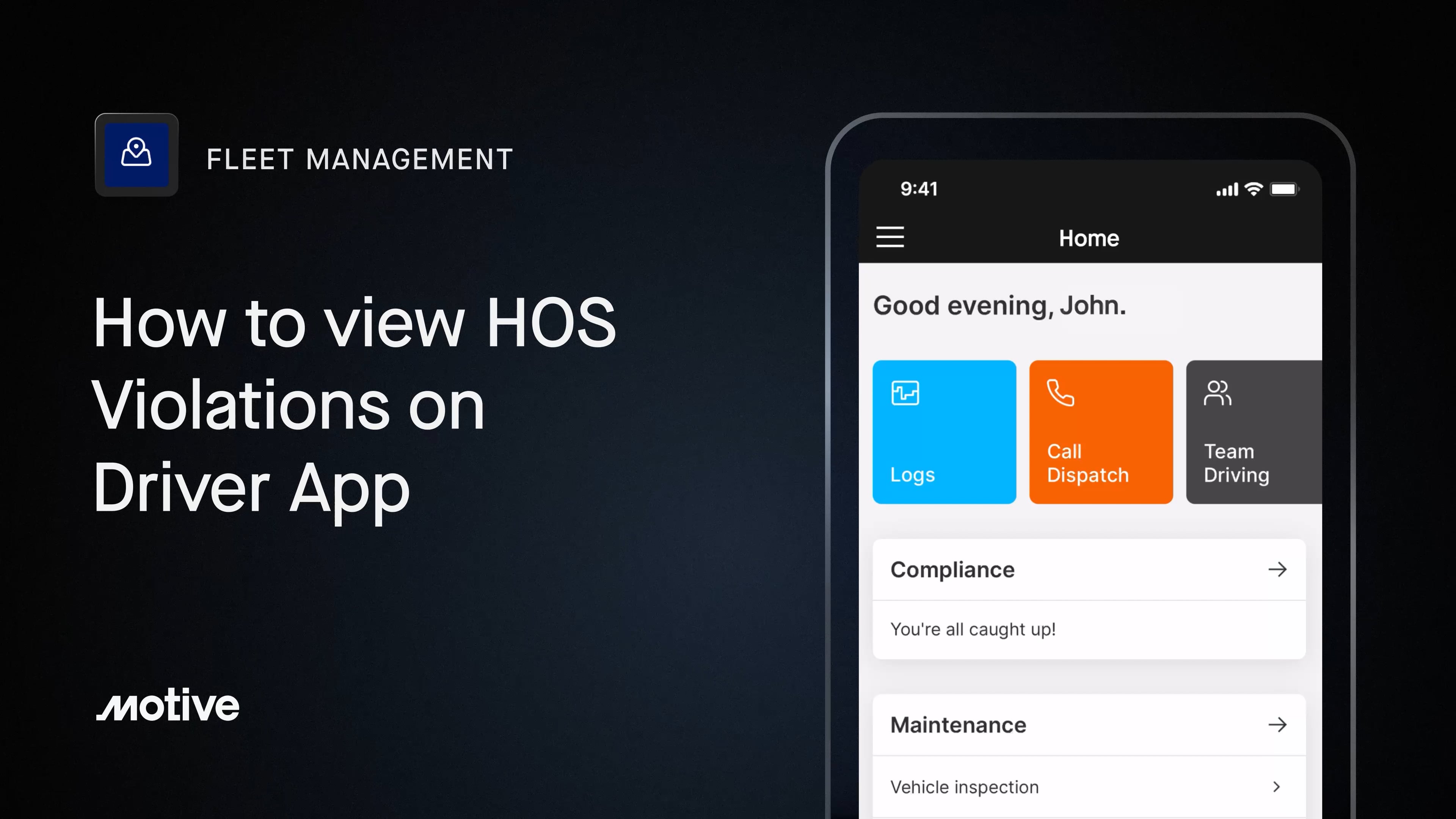 How to view HOS Violations on Driver App | Videos & Movies on Vimeo