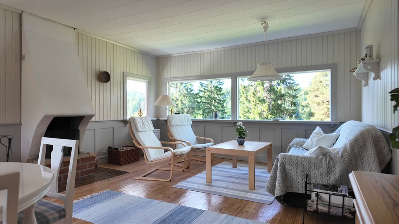 3 rum Fritidshus på Klovsta 450 Sollefteå Sollefteå kommun - video