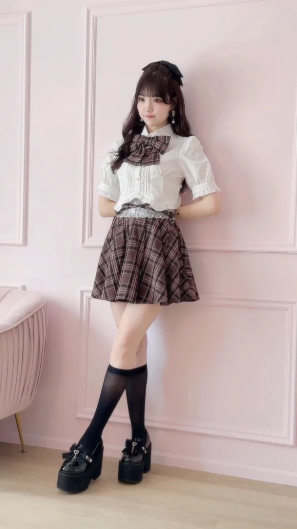 クロスリボンデザインスカート | Rlab store