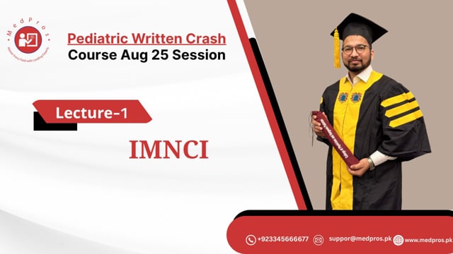 Dr Umer Farooq || Lecture-1 || IMNCI