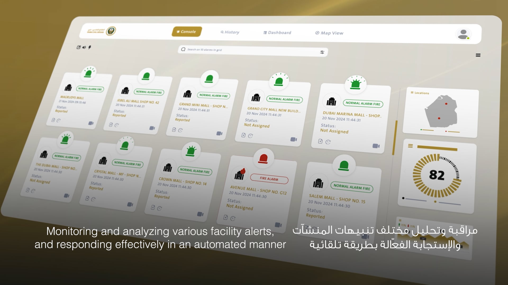 DCD - Dashboard