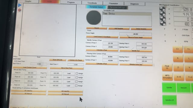CCD Camera Connection, Driver and IP Setting for FlatCUT CNC Oscillating Blade Cutters