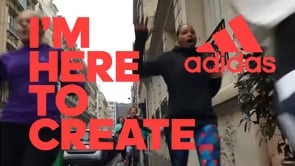 ADIDAS : « Here to create » avec mademoisellerun