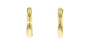 18kt Gold Over Sterling Endless Hoop Earrings