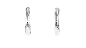 Sterling Silver Endless Hoop Earrings