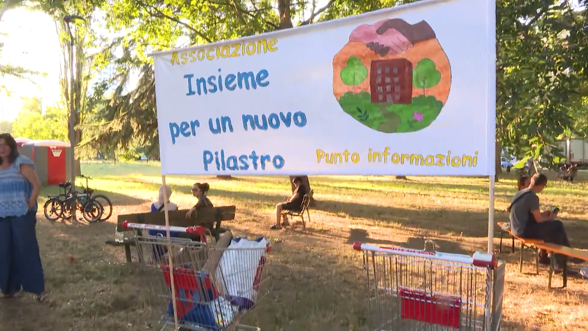 Pilastro, comunità in festa contro il degrado