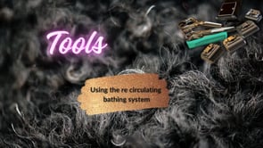 Re circulating system- a great tool when washing larger dogs