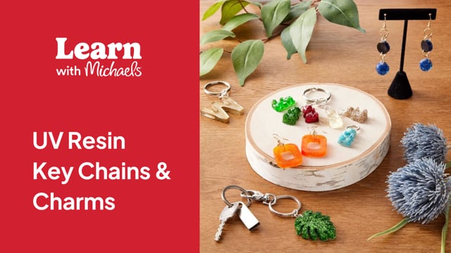 Recorded Live: UV Resin Key Chains, Charms and More Expert-Led Craft ...
