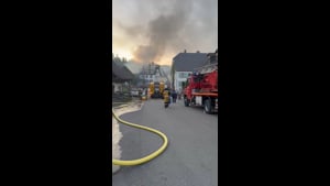 Incendie à Coeuve