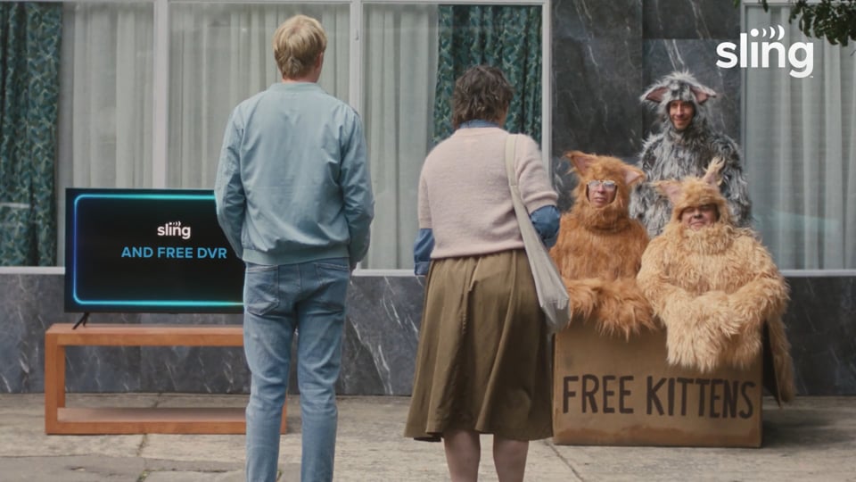 Sling TV - Free Kittens :15