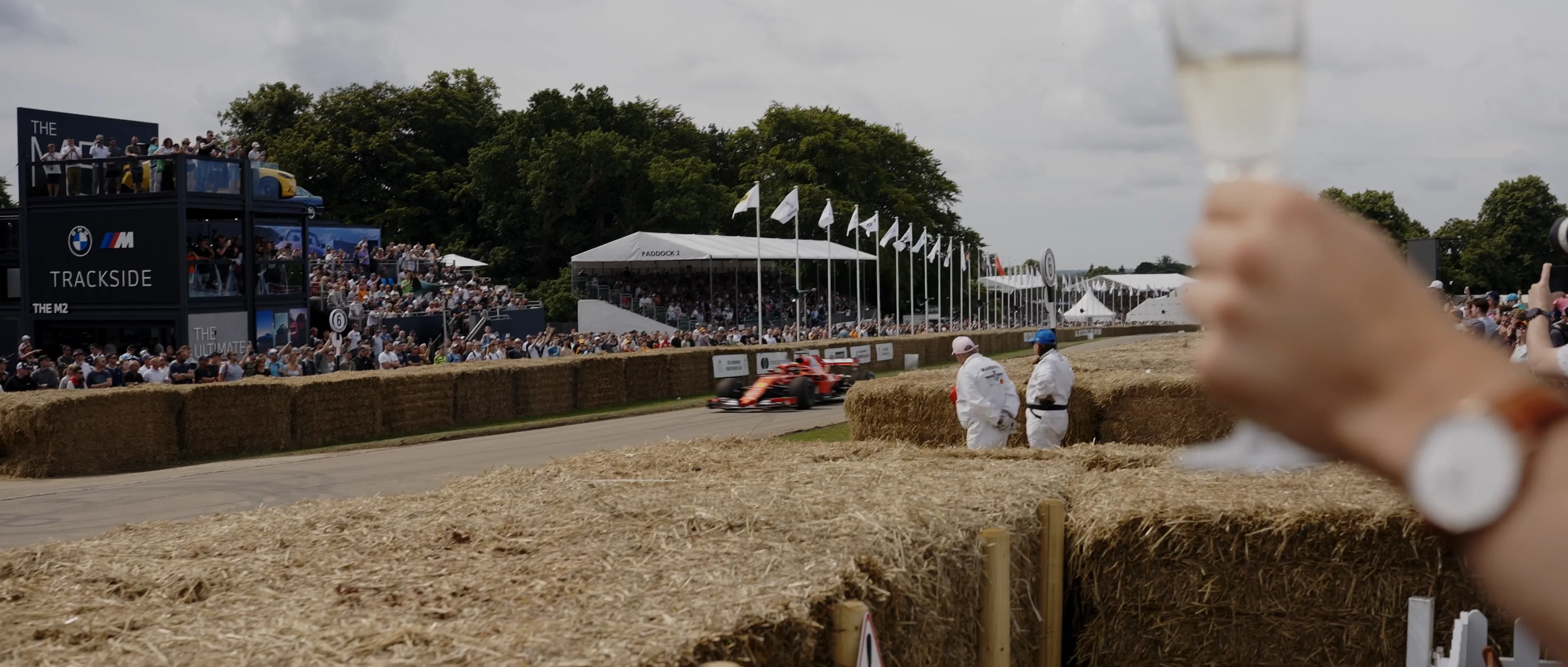 dress code for goodwood festival of speed Jessica Stuart Red Dress - Glitter Sweetheart main image 0