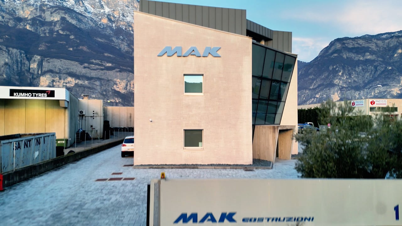 Video sede mak costruzioini trentino