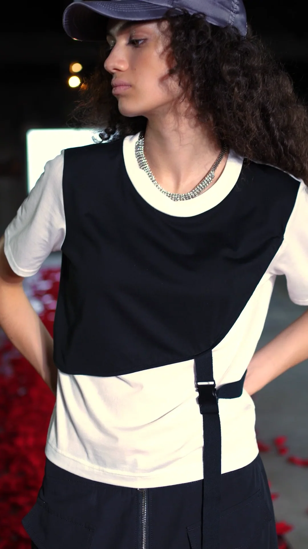 日本製】ロングステイプルコットン レイヤード風 カットソー Tシャツ