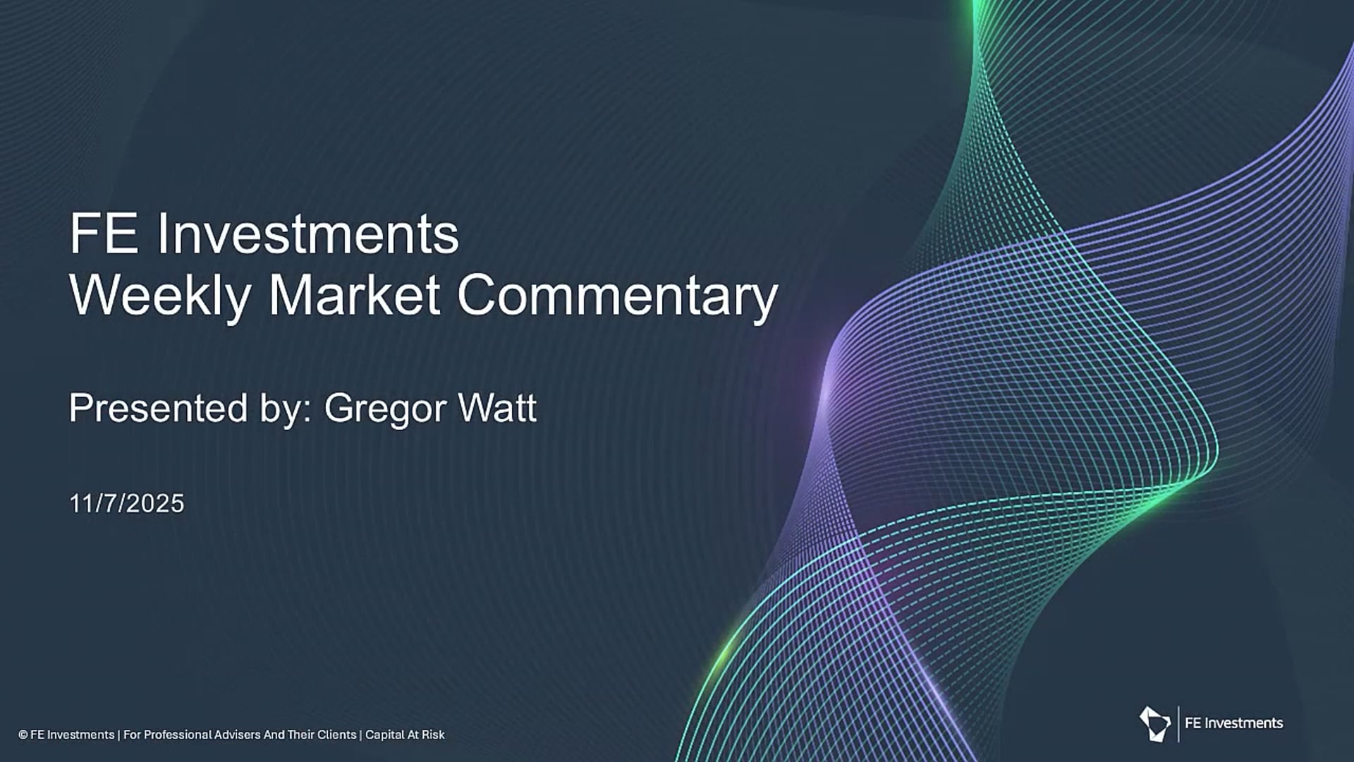 FE Investments Weekly Market Commentary - 11 July 2025
