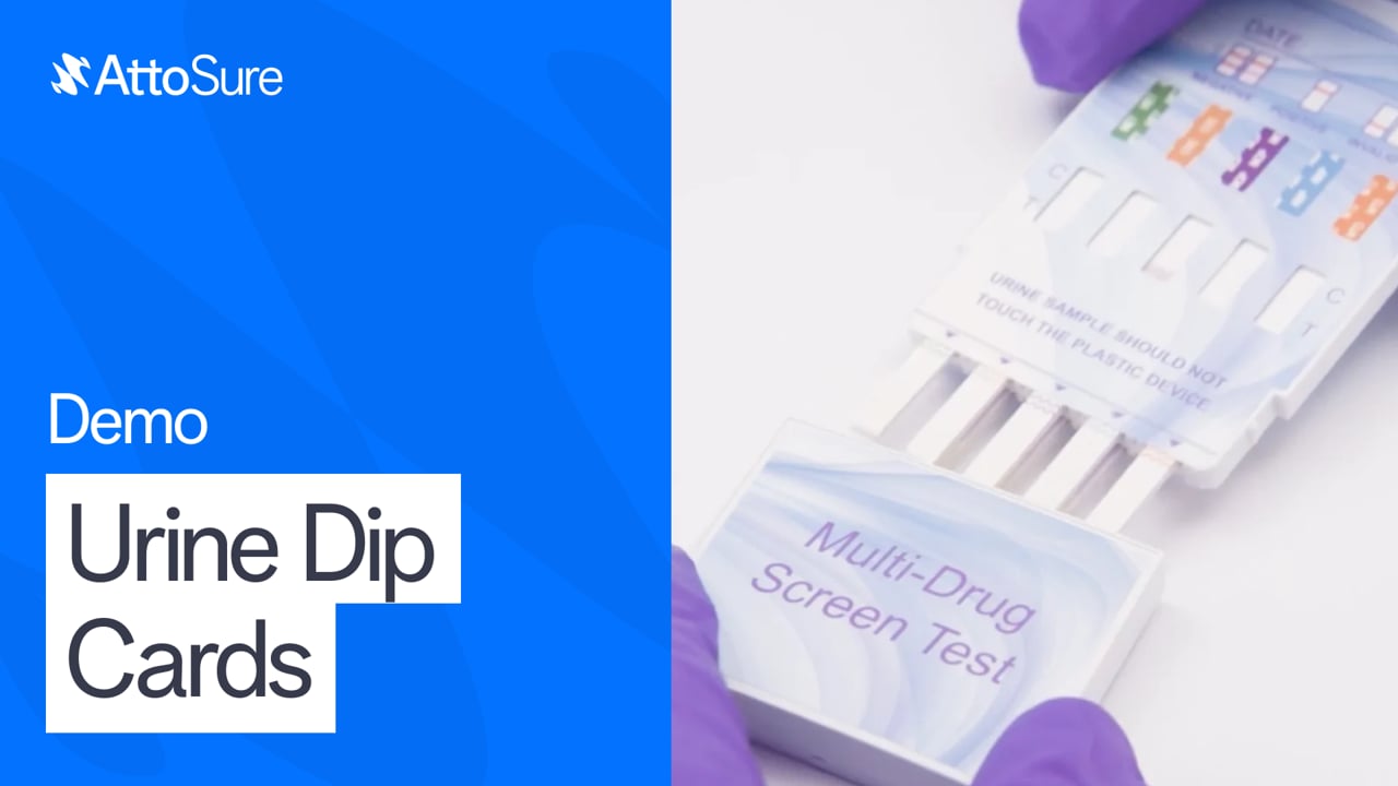 AttoSure Urine Dip Card