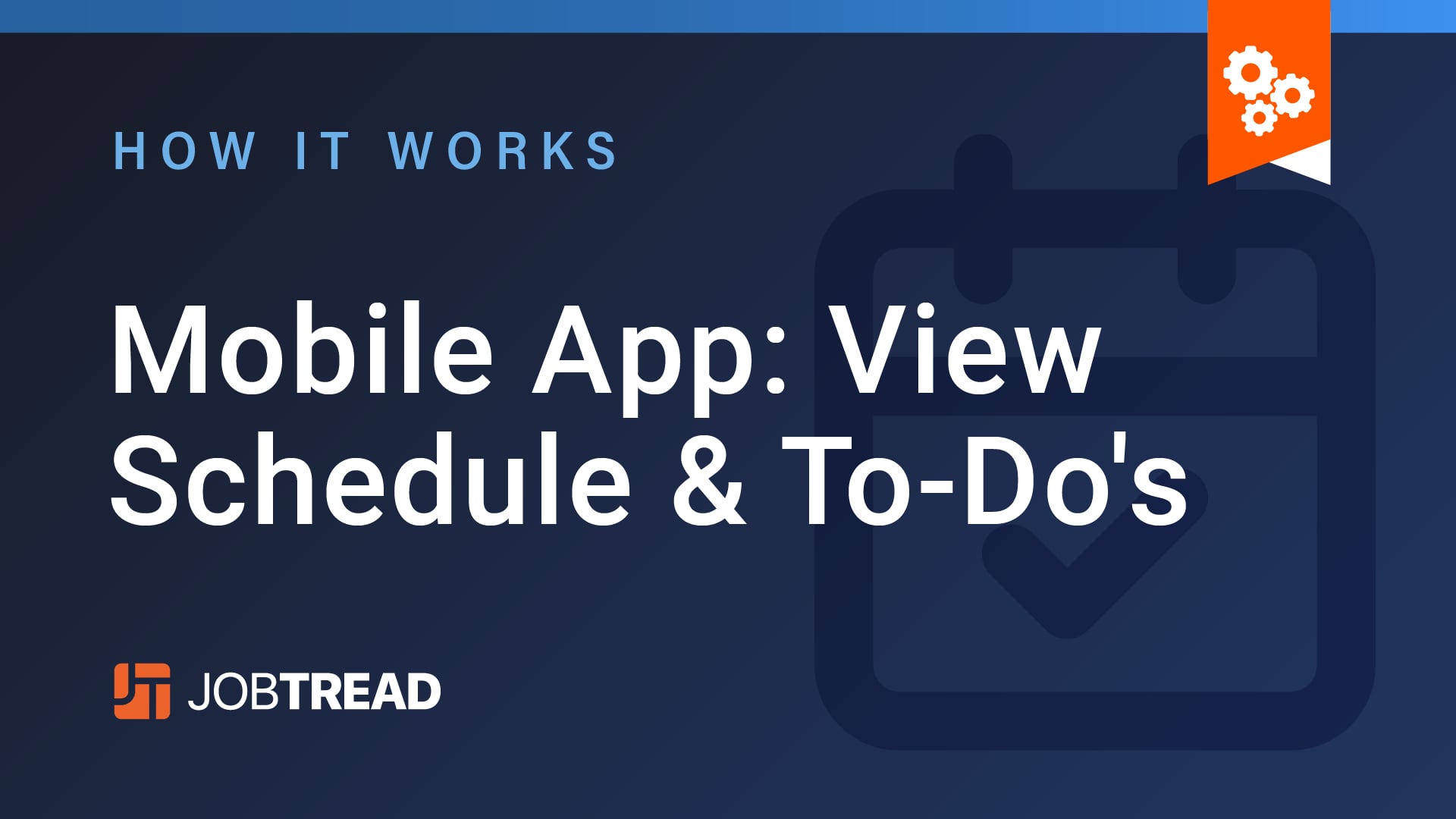 Mobile App: View Schedule & To-Do's | Videos & Movies on Vimeo
