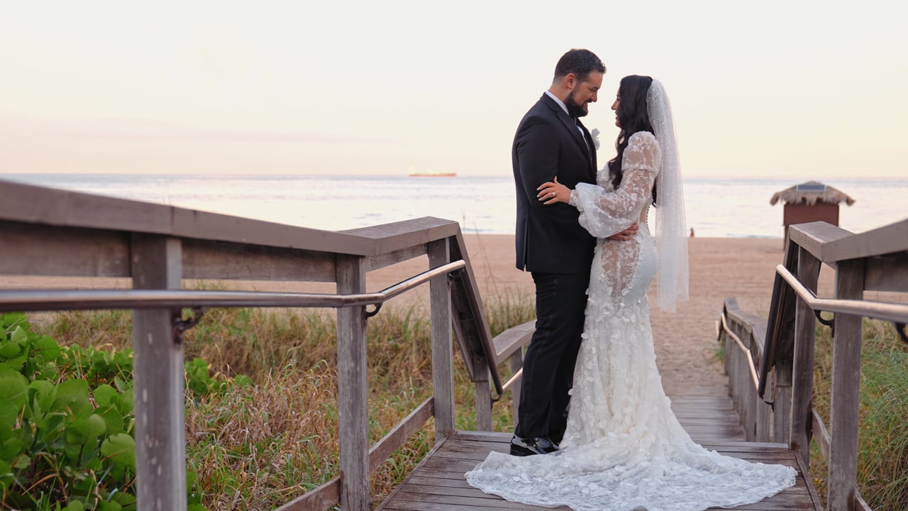 Arlene & René wedding film at Marriott Harbor Beach