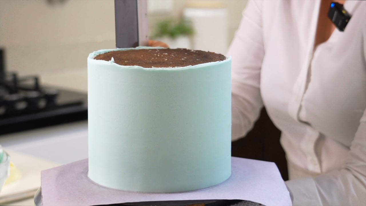 Montaje de Torta ó “Cómo montar una torta con Buttercream?”