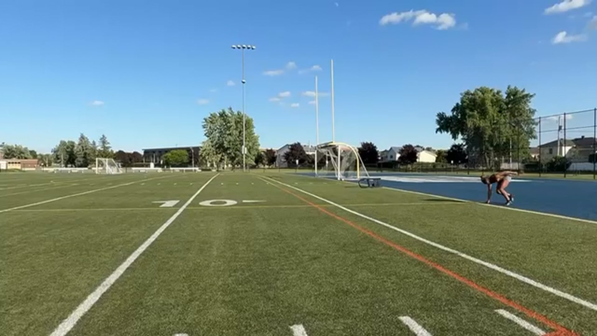 Watch cyrill jamal belfort's 10 Yard Dash: 1.73 seconds