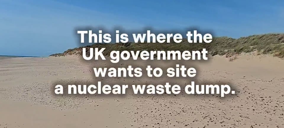 Don’t Let Cumberland Council Dump Democracy Along With An Experimental Sub-Sea and Very Hot Nuclear Dump