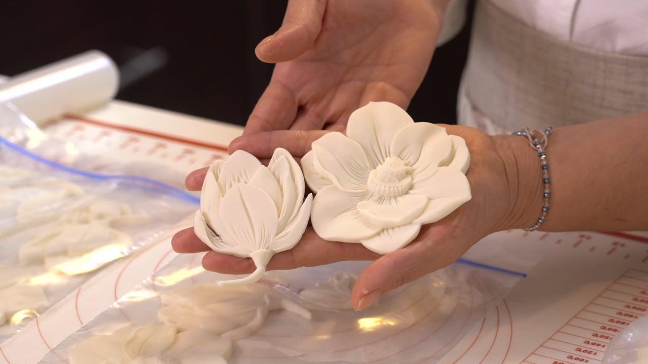 Aplicaciones en Fondant - Flores