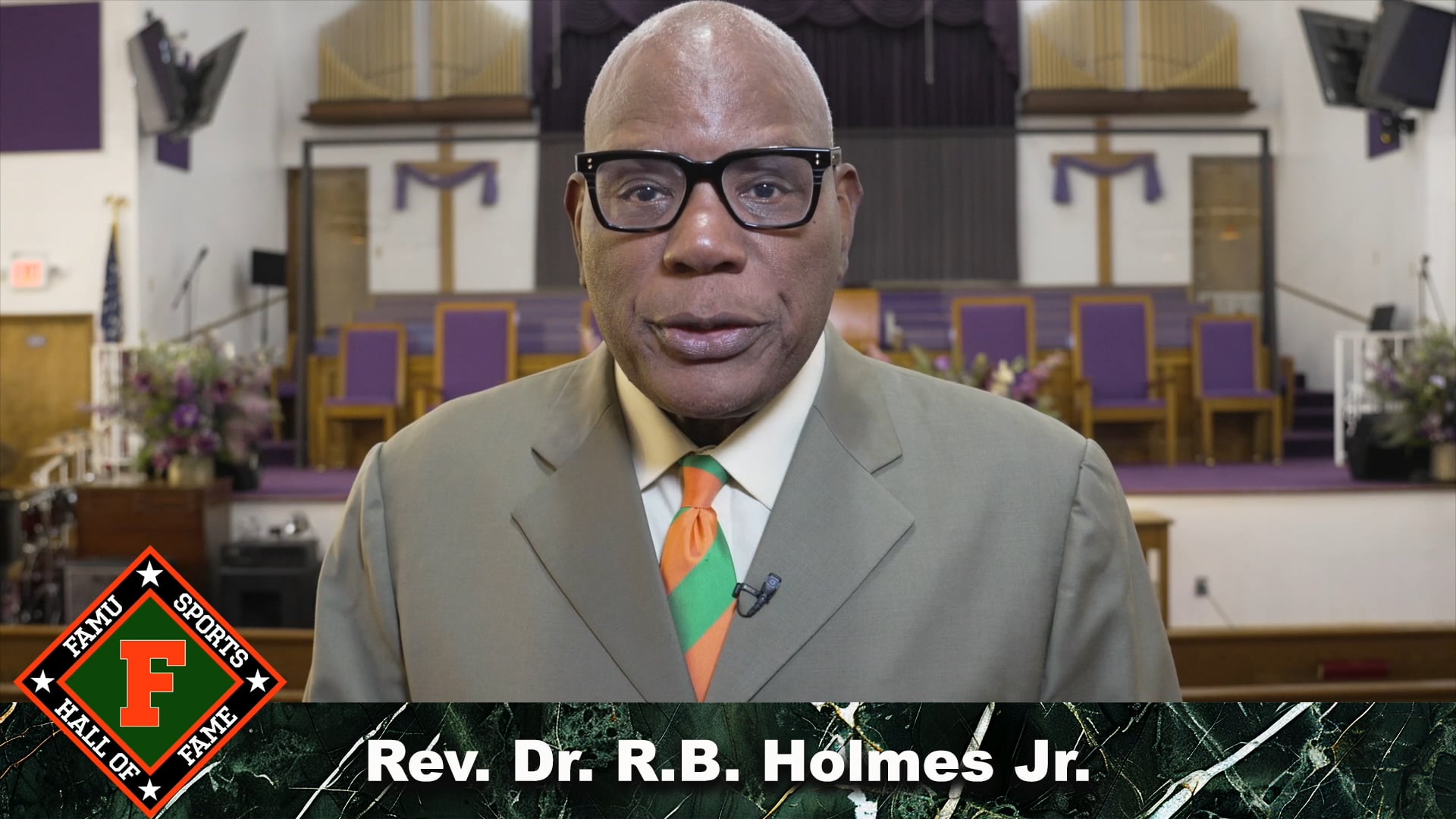 Rev. R. B Holmes Acceptance Speech