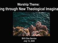 Worship for July 13, 2025
